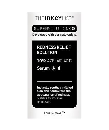 INKEY List Azelaic Acid 10% Serum - Fast-Absorbing Solution for Redness & Soothing Skin - 1.01 fl oz - International Shipping Available - Buy Online on GoSupps.com