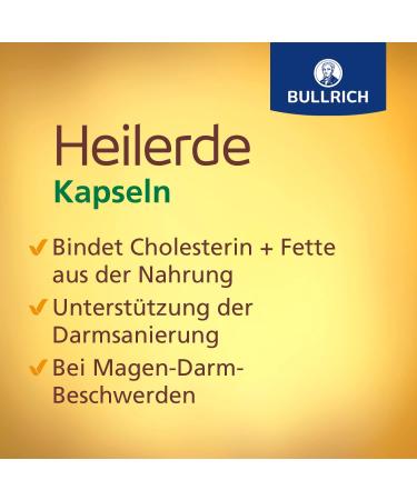 Bullrich Heil Earth Capsules | Vegan Gastrointestinal Relief | Bind Cholesterol & Fats | 48 Pieces (2-Pack) - Buy Online on GoSupps.com