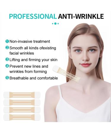 24 Pcs Neck Lift Tape Neck Tape Lifting Invisible for Face Jaw Necks Instant Necks and Face Lift Strap Patch Tightening Tapes (4 Skin Tone Bands + 20 Replacement Tapes) 4pcs Skin Color - Buy Online on GoSupps.com