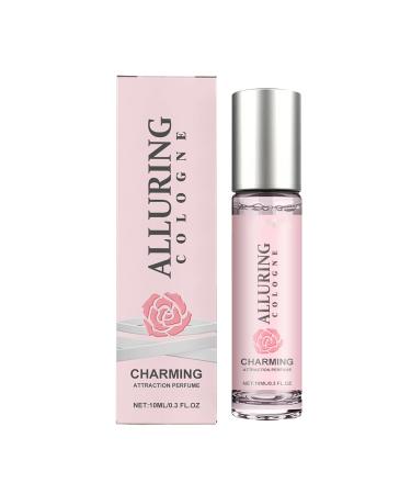 Rose Pheromone Perfume Box Rose Roll on Pheromone Perfume Women Pheromone Perfume Perfume for Men Rose Scented Perfume Long Lasting 0.34 Fl Oz (Pack of 1) Pink - Buy Online on GoSupps.com