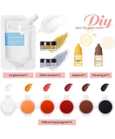 G n rique Lip Cream Making Kit | Beginner Lip Gloss Kit Moisturizing and Handmade Set for Beginners and Enthusiasts - Buy Online on GoSupps.com