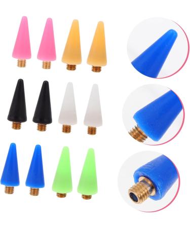 Beavorty 24pcs Nail Art Tool Replacement Wax Tips for Dotting Pen Multi-Color Easy to Install Nail Rhinestones Picker for Decoration - Buy Online on GoSupps.com