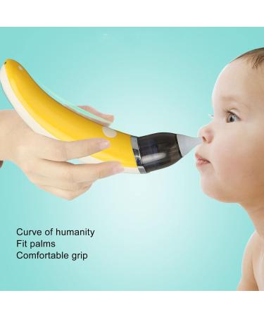 Electric Ear Nose Suction Kit - Multi-Function Nasal Aspirator & Wax Remover (White Yellow) - Buy Online on GoSupps.com