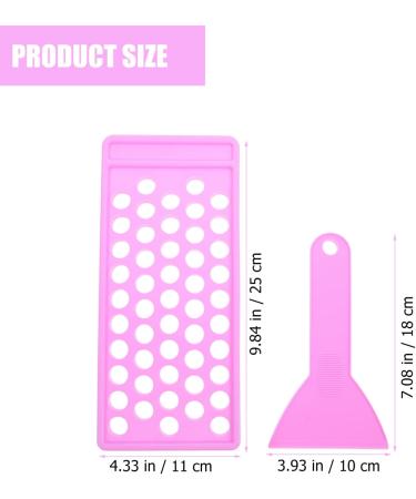 FRCOLOR Lipstick Filling Mold Kit - DIY Lip Balm & Lip Gloss Making Set with Test Tube Rack Purple Makeup Palette & Brush - Buy Online on GoSupps.com