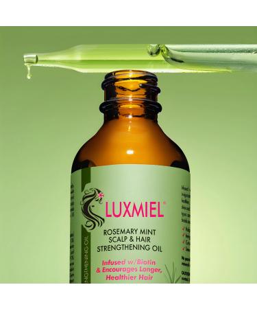 100% Pure Rosemary Essential Oil for Hair Growth - Organic Mint Scalp & Hair Strengthening Oil for Eyebrows & Eyelashes | Nourishes Improves Circulation 60ml - Buy Online on GoSupps.com