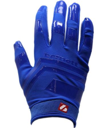 BARNETT FRG-03 Blue Professional Football Gloves - Receiver Defensive Back Running Back | Best for All Positions | International Shipping Available - Buy Online on GoSupps.com