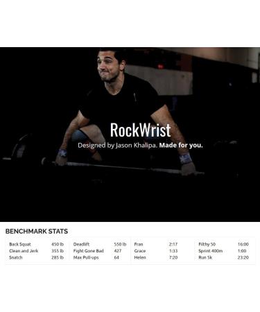 Wrist Wraps by Jason Khalipha - Competition Grade Red/White/Blue for Weight-Lifting & Exercise - Buy Online on GoSupps.com