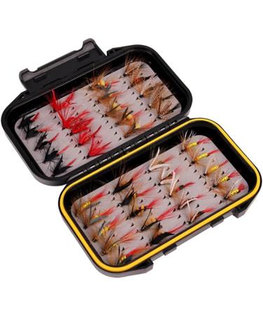 ANCLLO 40pcs Fly Fishing Lures Set | Waterproof Fly Box | Ultimate International Shipping - Buy Online on GoSupps.com