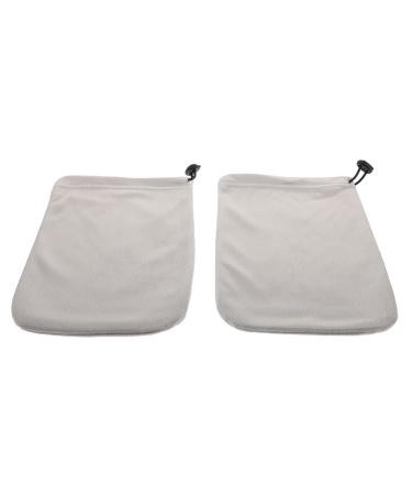 Ipetboom Paraffin Wax Mittens 1 Pair Wax Thermal Insulation Gloves Cracked Hand Gloves Wax Warmer Hand Foot Liners and Bag Moisturizing Gloves Hand Spa Mittens Care Nursing Kit Work Plush