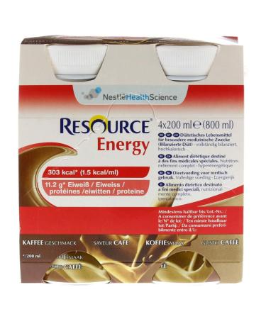 Resource Energy Coffee 800 ml de liquide