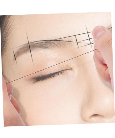 SKISUNO Eyebrow Locating Tool 2pcs Eyebrow Ruler Line Box Eyebrow Ink Dotted Line Cosmetics Eyebrow Accessory - Buy Online on GoSupps.com