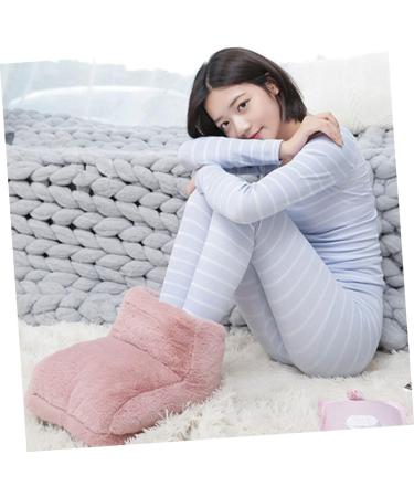 Buy Toddmomy Heated Foot Massage Device - Warm Foot Warmer & Plush Shoe Mat for Winter Comfort | USB Heated Footrest in Pink - Buy Online on GoSupps.com