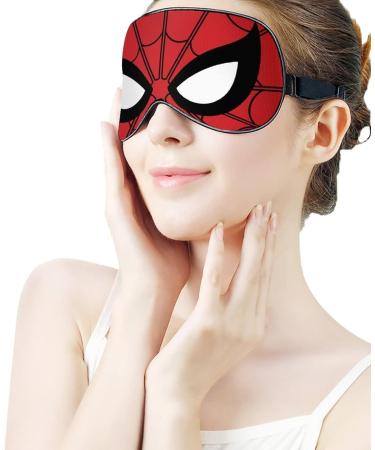 Superhero Sleep Mask | Adjustable Soft Eye Mask for Kids, Women, Men Perfect Gift - Buy Online on GoSupps.com