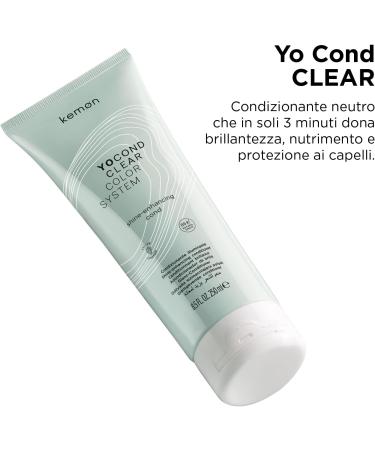 Kemon Yo Cond Clear reflective climate agent of natural origin with yogurt extract and soothing workshop plants 250 ml - Buy Online on GoSupps.com