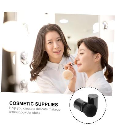 Housoutil Face Makeup Foundation Brush - Portable Loose Powder & Bronzer Brush for Travel | Ideal for Flawless Makeup Application - Buy Online on GoSupps.com