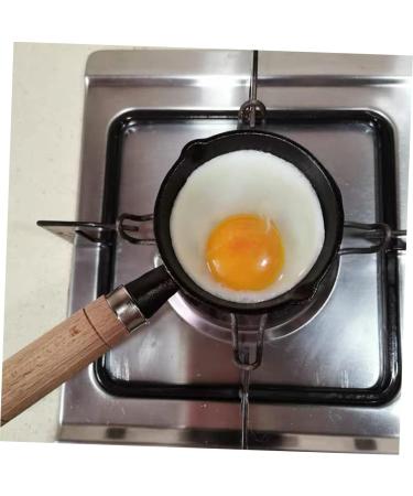 MAGICLULU Mini Omelet Pan Mini Frying Pan Egg Frying Pan Resistant to Burning Frying Pan Kitchen Frying Pan Household Cooking Utensils Rice Non Stick Pan Earth Cast Iron - Buy Online on GoSupps.com