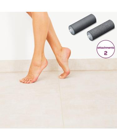 Beurer MP 55/28 Callus Remover Replacement Rollers Set - Effectively Remove Calluses Corns & Rough Spots - Coarse & Fine Grinding Rollers - Buy Online on GoSupps.com