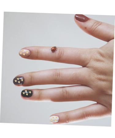 BELLIFFY 1 Glass Chip Glass Epoxy Fillers Nail Art Charms Nail Art Stone Nail Art Accessories Shiny Nail Stickers Manicure DIY Accessories Epoxy Filling Manicure Fillers DIY Fillers 0.5X0.3cm Golden - Buy Online on GoSupps.com