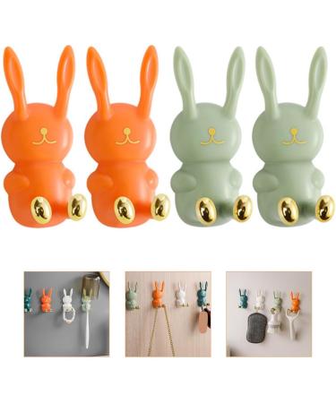 Zerodeko 20 STK Sticky Hook Set - Versatile Caricature Hanging Shaving Hook Luffa Hook Razor Hanger Toothpaste Dispenser & Towel Holder | Durable ABS Design for Home & Bathroom Organization - Buy Online on GoSupps.com