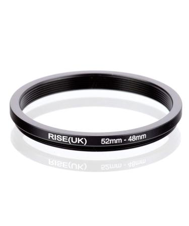 Rise(UK) 50.5-48 52-27/28/30/30.5/35.5/37/39/40.5/42/43/46/48/49/50 Step Down Filter Ring Adapter (52mm-48mm)