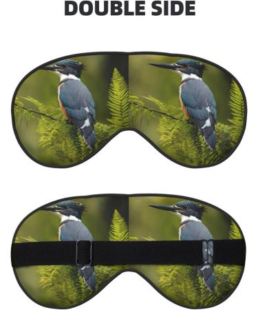 Cute Bird Print Eye Mask | Adjustable Blackout Sleeping Mask for Men & Women | Sleep Aid Masks for Better Rest - Buy Online on GoSupps.com