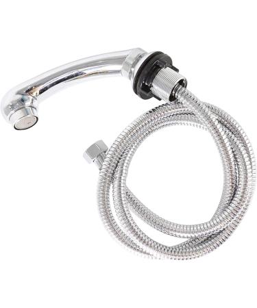 Milageto Shampoo Bowl Faucet Sprayer with Hose Pipe Equipment Kit Handheld for Hair Salon Argent - Buy Online on GoSupps.com