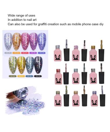 Professional Nail Gel & Colorful Nail Polish Glue Set | UV LED Manicure Art - Shop Internationally - Buy Online on GoSupps.com