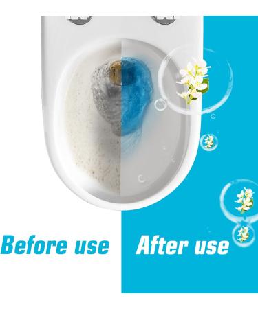 MMIOFANT Automatic Scented Toilet Bowl Cleaner Bottle 2 pack Long Lasting Bathroom Toilet Tank Cleaner Pods Tablets In Bottles With Powerful Cleaning (Jasmine 2 Pack) - Buy Online on GoSupps.com