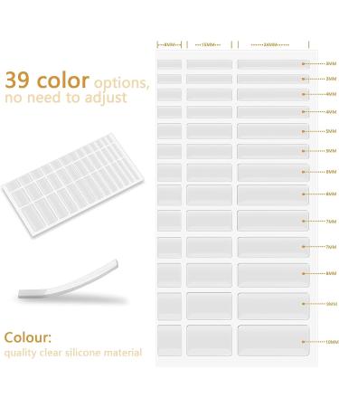Invisible Ring Size Adjuster 6 Sheets Silicone Guard Reducer Tightener - 8 Sizes (Transparent) - Buy Online on GoSupps.com