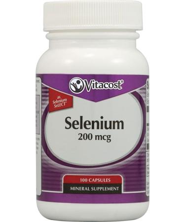 Vitacost Selenium Select - 200 mcg - 100 Capsules