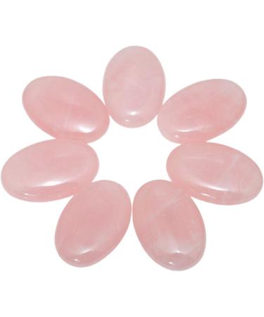 Buy MookaiTedecor Rose Quartz Palm Pocket Crystal - Polished Drumstone for Reiki Healing & Home Decor - International Shipping Available - Buy Online on GoSupps.com