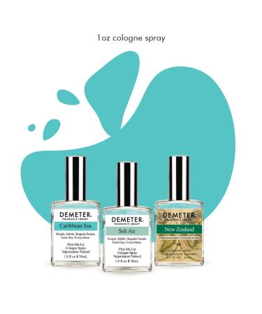 DEMETER Water Foolproof Blending Set of 3 Perfumes - Caribbean Sea Salt Air New Zealand - 3 Unique 1 Oz Cologne Sprays - Buy Online on GoSupps.com