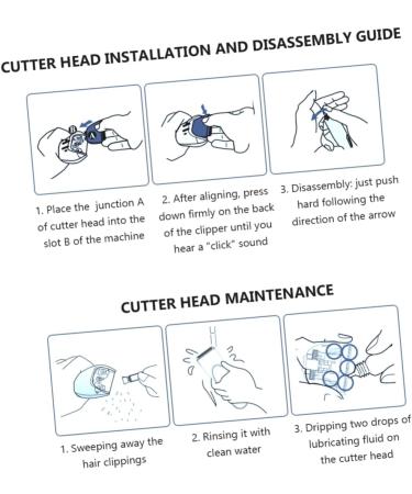 minkissy 1 Set Beard Toddler Presents Infant Kids Hair Cutting Clipper Baby Silent Haircut Trimmer Kids Hair Trimmer Clipper Hair Scissors Newborn Chargeable - Buy Online on GoSupps.com