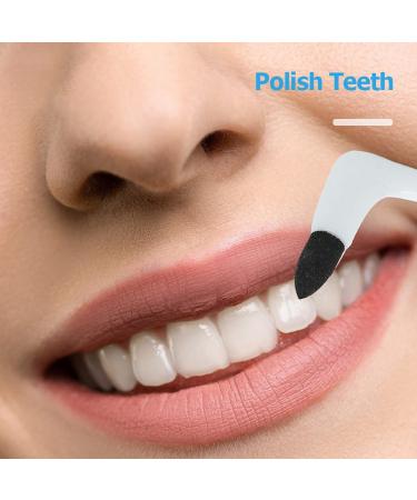 Sioppkik Tartar Remover - Professional Tooth Cleaning Effective Plaque & Contamination Removal (2PCs White & Blue) - International Shipping Available - Buy Online on GoSupps.com