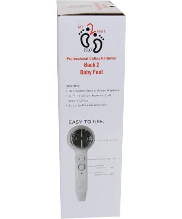 Buy My2Feet Professional Electric Callus Remover with Replacement Disks - Best Foot Care Solution Worldwide - Buy Online on GoSupps.com