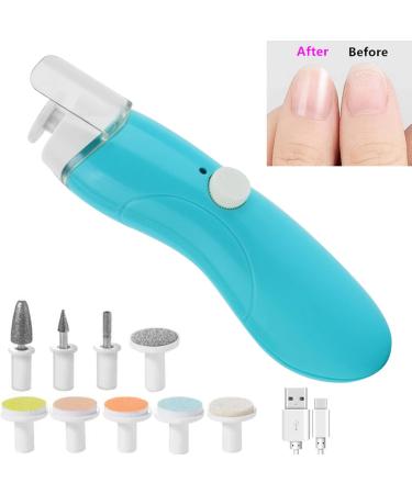 Nail Drill Economical Quiet 9 in 1 USB Charging Plastic for Baby and Mom - Buy Online on GoSupps.com