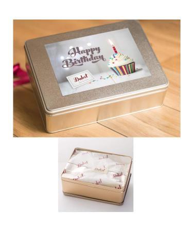 Dulcet Gift Basket Happy Birthday Party Gift Package in Tin with Balloons  Candles -Birthday Cake Great Gift for Men  Women  Him  Her  Mom  Dad  Friends & Family - Buy Online on GoSupps.com