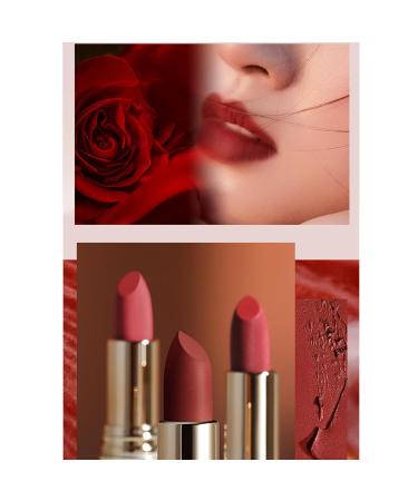 Buy BLUE LOVE Non-Stick Cup Lipstick for Women - Long Lasting Smudge Proof Waterproof Lip Gloss in Brownish Red - Nourishing Creamy Formula (1.44 oz) - International Shipping Available - Buy Online on GoSupps.com