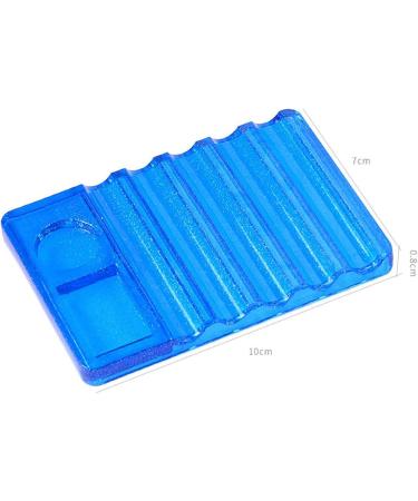 Worparsen Nail Art Palette Nail Brush Pen Holder Easy to Use for Lady Blue - Buy Online on GoSupps.com