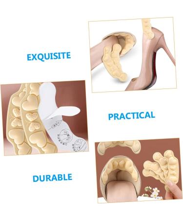 FRCOLOR 6pcs High Heel Stickers - Cushioned Inserts for Women s Heels & Boots - Heel Grips & Foot Pads - Size: 10x0.5CM - Perfect for Comfort & Stability - Buy Online on GoSupps.com