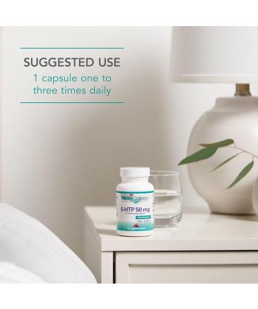 Allergy Research Group NutriCology 5-HTP - Delivers 50 mg L-5-Hydroxytryptophan - Supports Serotonin Pathways a Positive Outlook & Restfuness - 150 Servings - 150 Capsules - Buy Online on GoSupps.com