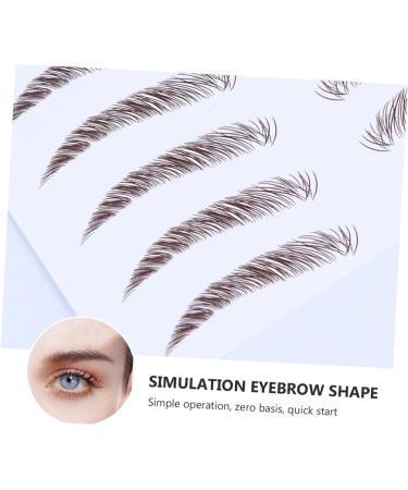 Beavorty 12 Pcs Eyebrow Stickers Waterproof Sticker Eyebrow Tool Water Proof Shaper 4d - Buy Online on GoSupps.com