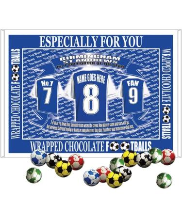 Birmingham Football Shirt Personalised Gift Boxed Sweets - Buy Online on GoSupps.com
