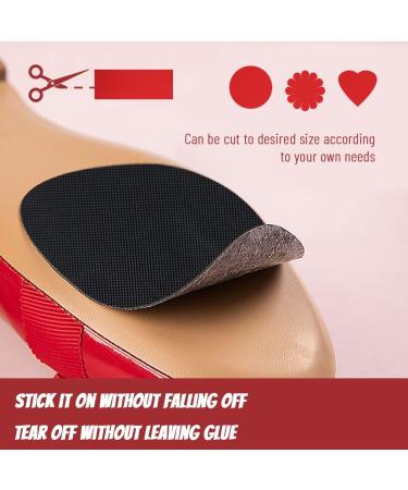 Modixun 4 Pcs Non-Slip Silicone Shoe Sole Protectors - 9.84in/25cm Shoe Grip Stickers for Men and Women - Red - Buy Online on GoSupps.com