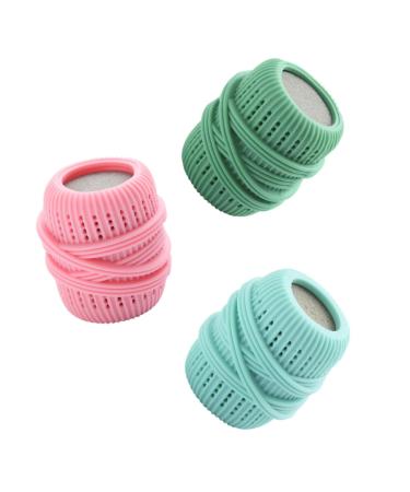 HAPINARY Laundry Balls Free 3pcs Set Washing Machine Laundry Ball Laundry Alternative Fabric Softener Ball Washer Soap Washing Balls Reusable Washer Balls Laundry Detergent Substitute Tpe