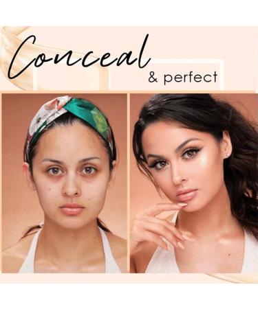 Butterfly Pillow BB Cream & CC Cream | Moisturizing Concealer & Bright Makeup Base | Includes Butterfly Makeup Sponge - Easy to Use - Buy Online on GoSupps.com