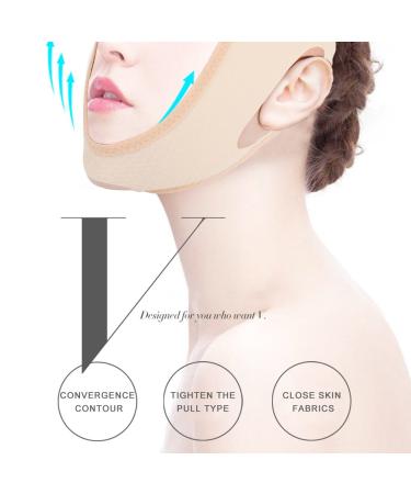 V-Line Mask & Face Lift Band | Double Chin Strap for Facial Slimming & Firming | International Shipping Available - Buy Online on GoSupps.com