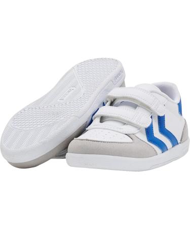 Buy Hummel Sneaker Victory Kids Size 26 EU - White & Blue - International Shipping Available - Buy Online on GoSupps.com