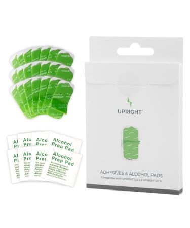 Upright GO2 Additional Adhesive Replacement Pack | Reusable Adhesive, 10 Count (Pack of 1) - Buy Online on GoSupps.com