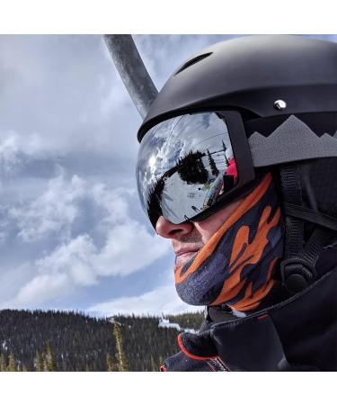 OutdoorMaster Kelvin Ski Helmet - Black Medium | Snowboard Helmet for Men, Women & Youth - Buy Online on GoSupps.com